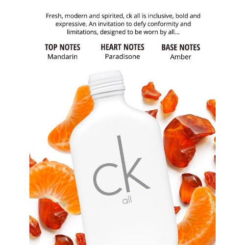 Calvin Klein CK All Eau De Toilette For Men & Women