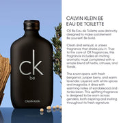 Calvin Klein CK Be Eau de Toilette For Men & Women - Exotic Fume