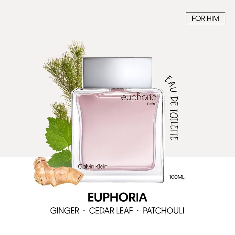 Calvin Klein Euphoria Eau de Toilette For Men - Exotic Fume
