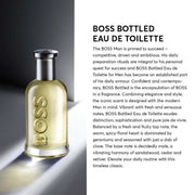 Hugo Boss Bottled Eau de Toilette For Men - Exotic Fume