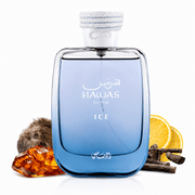 Rasasi Hawas Ice Eau de Parfum For Men - Exotic Fume
